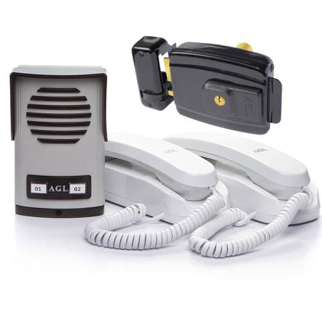 Kit Porteiro Coletivo De 2 Pontos + Fechadura - Agl é boa?