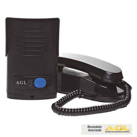 Kit Porteiro Eletrônico Agl P-100 + Fechadura LR100 Reversível + Protetor Menor preço em Kit Porteiro Eletrônico Agl P-100 + Fechadura LR100 Reversível + Protetor