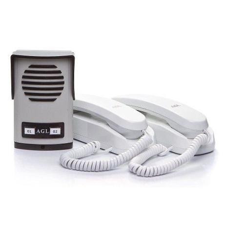 Kit Porteiro Eletrônico Coletivo AGL 2 Pontos + Protetor Menor preço em Kit Porteiro Eletrônico Coletivo AGL 2 Pontos + Protetor