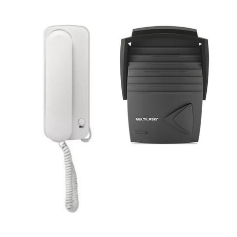 Kit Porteiro Eletrônico Com Interfone SE401 - Multilaser Menor preço em Kit Porteiro Eletrônico Com Interfone SE401 - Multilaser