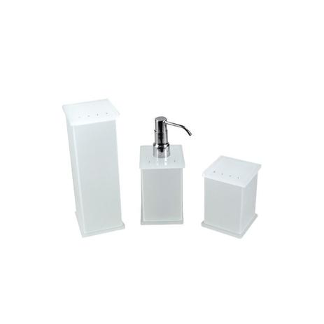 Kit Potes em Acrílicos 3 peças Com Strass Cristal Decor Menor preço em Kit Potes em Acrílicos 3 peças Com Strass Cristal Decor