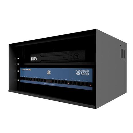 Kit Power Balun Hd 8000 - 16ch + 01 Mini Rack 05u Acrilico - Onix security Menor preço em Kit Power Balun Hd 8000 - 16ch + 01 Mini Rack 05u Acrilico - Onix security