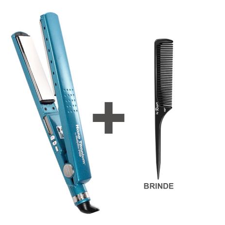 Kit Prancha BabyLiss Pro Nano Titanium TRADICIONAL Menor preço em Kit Prancha BabyLiss Pro Nano Titanium TRADICIONAL