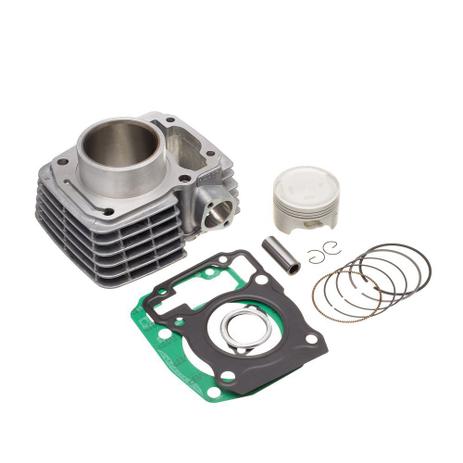 Kit Premium C/Cilindro Pistao Junta Kmp Anel Rik Cg 150 06... Bros 150 06... Menor preço em Kit Premium C/Cilindro Pistao Junta Kmp Anel Rik Cg 150 06... Bros 150 06...