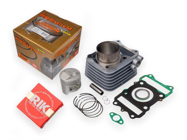 Kit Premium Completo C/Cilindro, Pistao E Junta Kit-A Kmp, Anel Rik Yes 125 Menor preço em Kit Premium Completo C/Cilindro, Pistao E Junta Kit-A Kmp, Anel Rik Yes 125