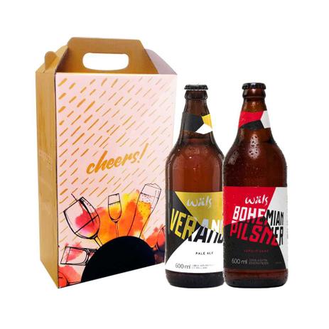 Kit Presente com Cervejas Leves - Wals Menor preço em Kit Presente com Cervejas Leves - Wals