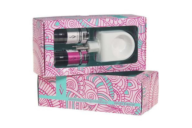 Kit Presente Difusor Via Aroma Aromatizador Standard Rosa Menor preço em Kit Presente Difusor Via Aroma Aromatizador Standard Rosa