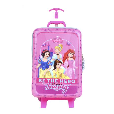 KIT PRINCESAS DISNEY - Mala Poli 3D 40x30x20cm + Lancheira Soft + Copo Com Cubos De Gelo Sereia Ariel 600ml é boa?