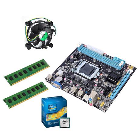 Kit Processador I3 + Placa Mãe H61, 4gb Ddr3 - Pyx One é ruim? Kit Processador I3 + Placa Mãe H61, 4gb Ddr3 - Pyx One é boa?