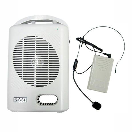 Kit Professor Portátil (Caixa 50W + Microfone s/ Fio VHF) c/ USB/FM - T 221 USB CSR Menor preço em Kit Professor Portátil (Caixa 50W + Microfone s/ Fio VHF) c/ USB/FM - T 221 USB CSR