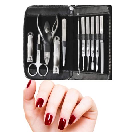 Kit profissional manicure 11 peças aço inoxidável. Alicate de unha. Cuidados homens e mulheres. bebê - Hedley é boa?