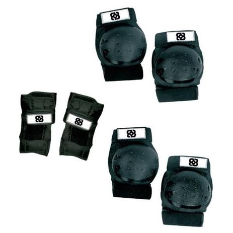 Kit proteção Bob Burnquist Multilaser ES002 Menor preço em Kit proteção Bob Burnquist Multilaser ES002