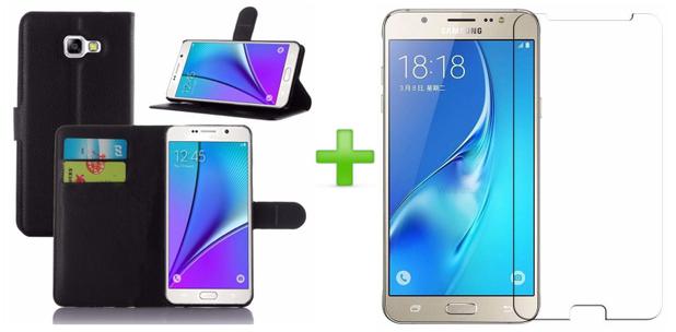 Kit Proteção Capa Carteira Preta e Película Vidro Temperado - Samsung Galaxy J7 Prime SM-G610M 5.5” é boa?