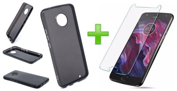 Kit Proteção Capa Case TPU Fumê e Película de Vidro Temperado - Motorola Moto X4 Xt1900-06 Tela 5.2” Menor preço em Kit Proteção Capa Case TPU Fumê e Película de Vidro Temperado - Motorola Moto X4 Xt1900-06 Tela 5.2”