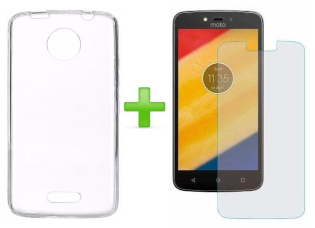 Kit Proteção Capa Case TPU Incolor e Película de Vidro Temperado - Motorola Moto C Xt1756 Xt1757 5” é boa?