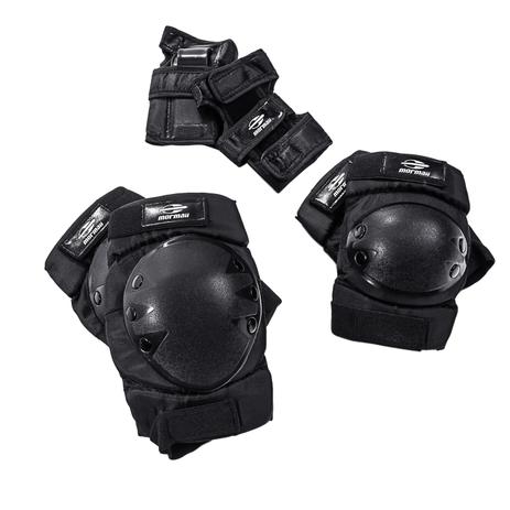 Kit Proteção Mormaii Preto P BELFIX Menor preço em Kit Proteção Mormaii Preto P BELFIX