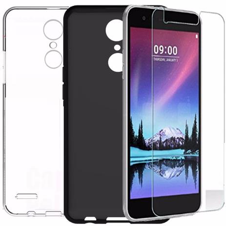 Kit Proteção Smartphone Lg K4 K130 Capa Transparente E Pelicula De Vidro - Maston Menor preço em Kit Proteção Smartphone Lg K4 K130 Capa Transparente E Pelicula De Vidro - Maston