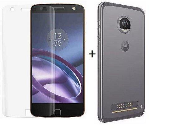 Kit Proteção Smartphone Motorola Moto Z Play Capa Transparente E Pelicula De Vidro - Maston Menor preço em Kit Proteção Smartphone Motorola Moto Z Play Capa Transparente E Pelicula De Vidro - Maston