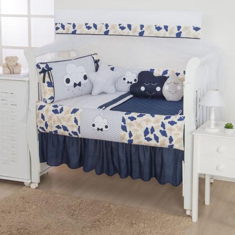 Kit Protetor de Berço Americano Nuvem Menina Menino 12 Peças Varios Modelos - F.V Enxovais é boa?