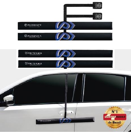 Kit Protetor De Porta Carro C/ Imã Proteporta - 4 Pçs Preto é boa?