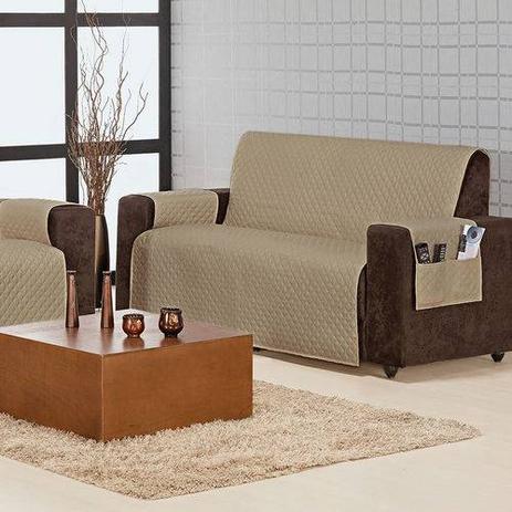 Kit Protetor de Sofá Matelado 2 e 3 Lugares Bege - Artecazza é boa?