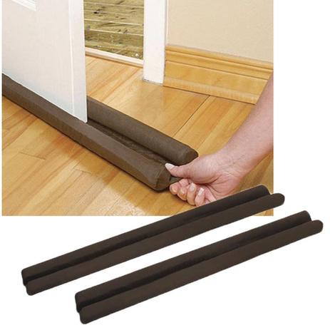 Kit Protetor e Veda Porta Contra Insetos e Poeira 80cm - 02 peças - Tabaco - Santos & Luan Menor preço em Kit Protetor e Veda Porta Contra Insetos e Poeira 80cm - 02 peças - Tabaco - Santos & Luan