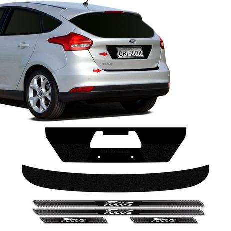 Kit Protetor Focus Hatch 18 Adesivo Placa + Soleira Da Porta - Sportinox Menor preço em Kit Protetor Focus Hatch 18 Adesivo Placa + Soleira Da Porta - Sportinox