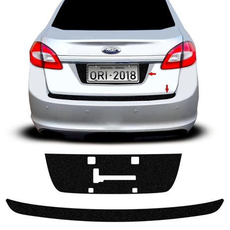 Kit Protetor Porta-Malas New Fiesta 11/14 + Fundo De Placa - Sportinox Menor preço em Kit Protetor Porta-Malas New Fiesta 11/14 + Fundo De Placa - Sportinox