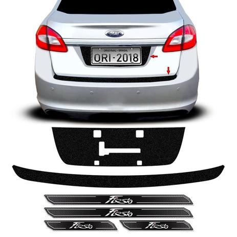 Kit Protetor Porta-Malas New Fiesta 11/14 + Soleira Da Porta - Sportinox Menor preço em Kit Protetor Porta-Malas New Fiesta 11/14 + Soleira Da Porta - Sportinox