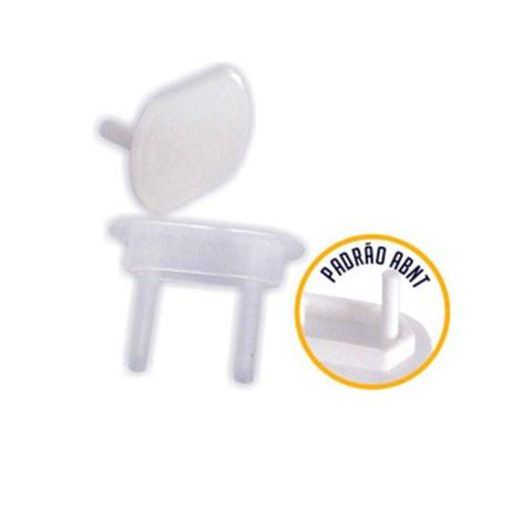 Kit Protetor Tomada Novo Padrão Branco C/100 - Com 100 Unidades - Sforplast Menor preço em Kit Protetor Tomada Novo Padrão Branco C/100 - Com 100 Unidades - Sforplast