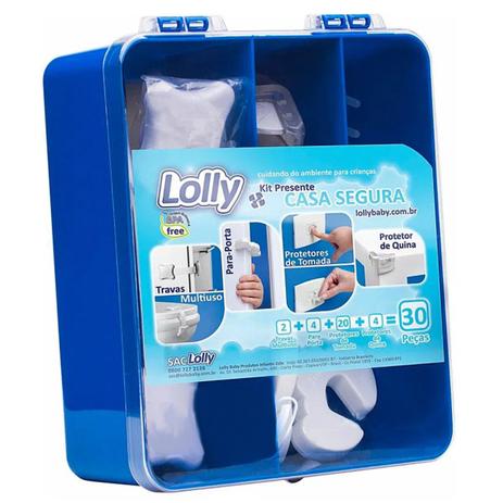 Kit Protetores Bebê Para Tomada Porta Quina Travas Casa Segura 30 Peças Lolly Menor preço em Kit Protetores Bebê Para Tomada Porta Quina Travas Casa Segura 30 Peças Lolly