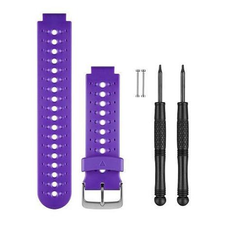 Kit Pulseira Garmin Forerunner 230 235 630 Roxa Original Menor preço em Kit Pulseira Garmin Forerunner 230 235 630 Roxa Original