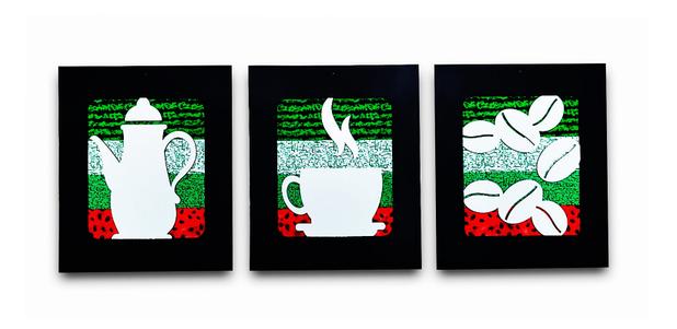 Kit Quadros Madeira Decoração Cozinhas Padarias 30x25cm - Soul fins Menor preço em Kit Quadros Madeira Decoração Cozinhas Padarias 30x25cm - Soul fins