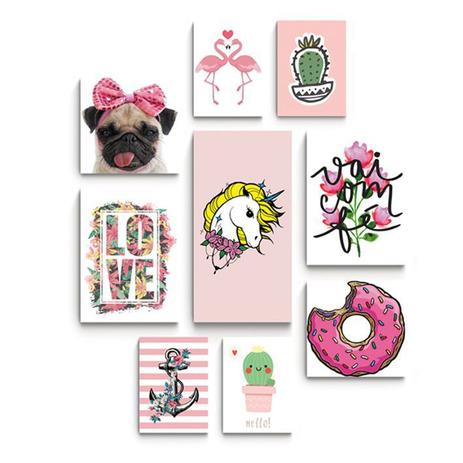 Kit Quadros Unicórnio Decorativos - Rcs decorações é boa?
