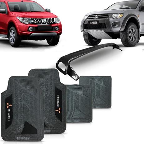 Kit Rack Teto L200 Sport Outdoor + Jogo Tapete Pvc - Projecar Menor preço em Kit Rack Teto L200 Sport Outdoor + Jogo Tapete Pvc - Projecar