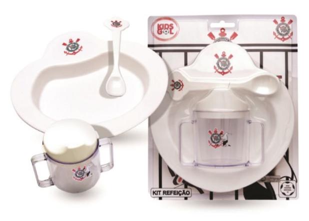 Kit Refeição Bebê do Corinthians 4 Pçs Kids Gol - Produtos kids gol Menor preço em Kit Refeição Bebê do Corinthians 4 Pçs Kids Gol - Produtos kids gol