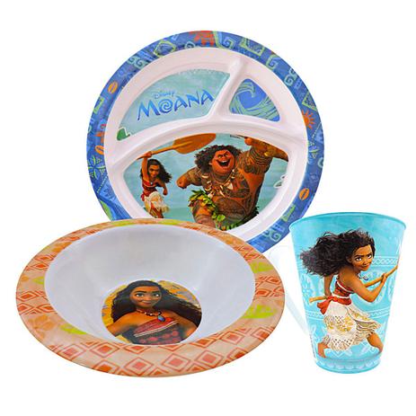 Kit Refeição Infantil Com Prato Tigela E Caneca Moana Disney - Gedex Menor preço em Kit Refeição Infantil Com Prato Tigela E Caneca Moana Disney - Gedex