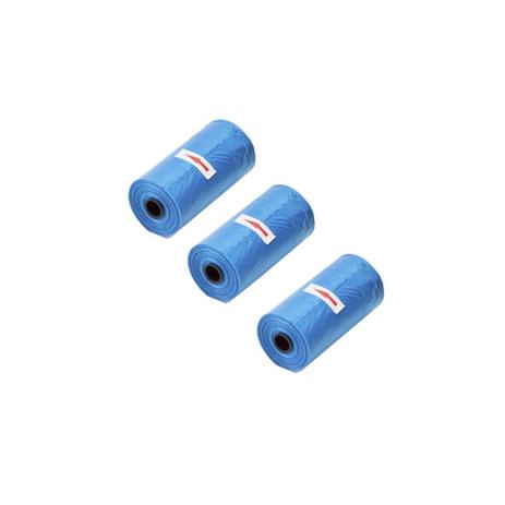 Kit Refil Economico Saquinho Cata Caca 3 Rolos Caes Gatos - Azul Menor preço em Kit Refil Economico Saquinho Cata Caca 3 Rolos Caes Gatos - Azul