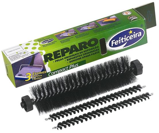 Kit Refil Reparo Vassoura Feiticeira 3 Escovas - Lojas atacarejo Menor preço em Kit Refil Reparo Vassoura Feiticeira 3 Escovas - Lojas atacarejo