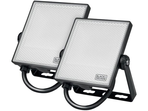 Kit Refletor LED 2 Unidades 20W 6500K - Black + Decker BDR1-1600-01 é boa?