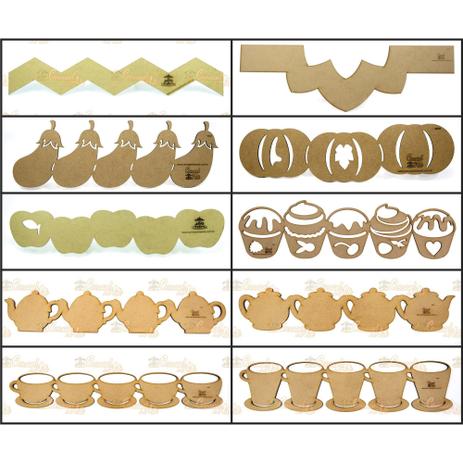 Kit Réguas para Barrados nº 2 - 10 unid - Carrossel da arte Menor preço em Kit Réguas para Barrados nº 2 - 10 unid - Carrossel da arte
