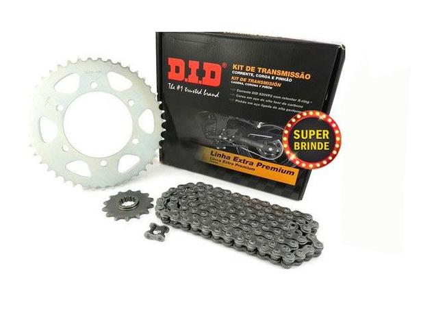 Kit Relação Completo DID Yamaha Tenere Lander 250 com Retentor Menor preço em Kit Relação Completo DID Yamaha Tenere Lander 250 com Retentor