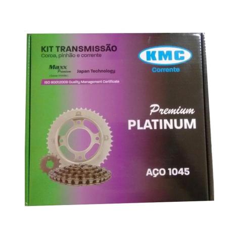 Kit relação kmc/maxx biz 125 34d/14d 428hx106l aço 1045 - Maxx/kmc Menor preço em Kit relação kmc/maxx biz 125 34d/14d 428hx106l aço 1045 - Maxx/kmc
