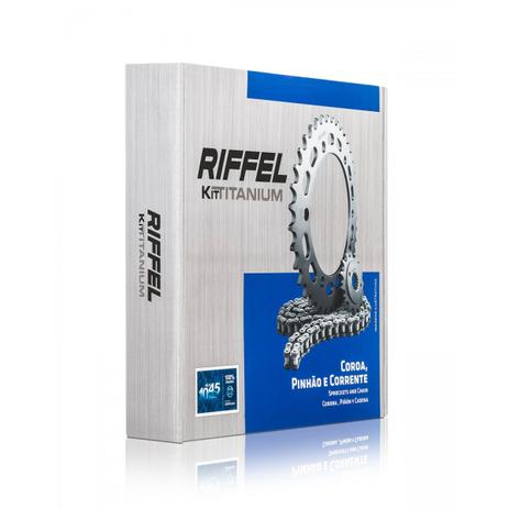 Kit Relação/transmissão Com Corrente Cb 300r Riffel Aco 1045 Menor preço em Kit Relação/transmissão Com Corrente Cb 300r Riffel Aco 1045
