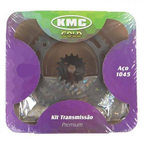 Kit Relação Transmissão Crf 230 Kmc Sem Retentor Aço 1045 Menor preço em Kit Relação Transmissão Crf 230 Kmc Sem Retentor Aço 1045