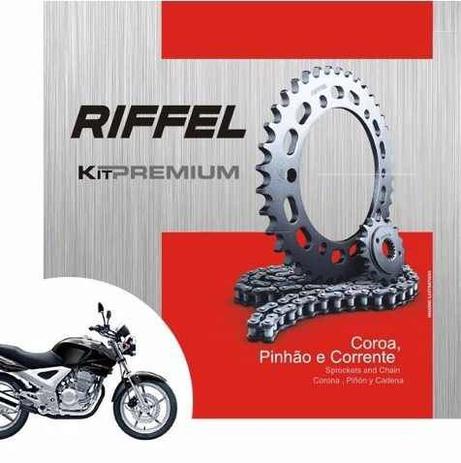 Kit Relação Transmissão Tração CBX 250 Twister Riffel Menor preço em Kit Relação Transmissão Tração CBX 250 Twister Riffel