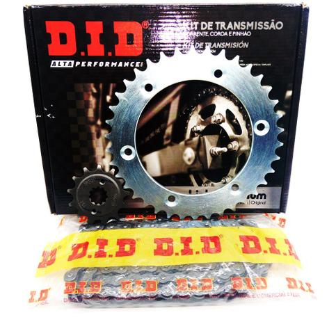 Kit Relação Transmissão XR250 Tornado DiD Com Retentor Menor preço em Kit Relação Transmissão XR250 Tornado DiD Com Retentor