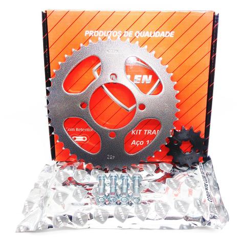 Kit Relação Transmissão Ybr 125 e Factor 125 Allen Com Ret. Menor preço em Kit Relação Transmissão Ybr 125 e Factor 125 Allen Com Ret.