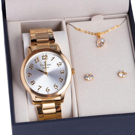 Conjunto relogio champion Clearance