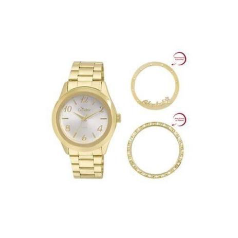 Kit Relógio Condor Feminino Co2035kur/t4k - Troca Aros Menor preço em Kit Relógio Condor Feminino Co2035kur/t4k - Troca Aros